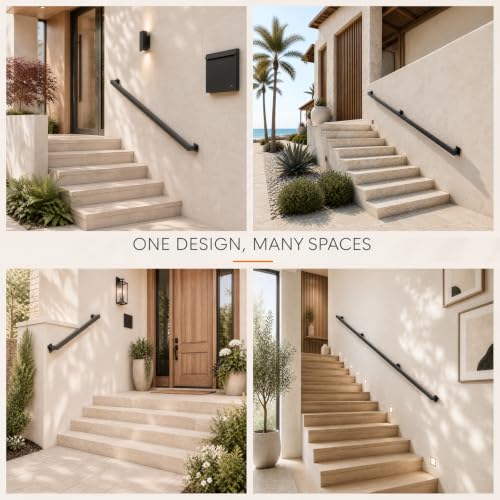 Handrails for Stairs Indoor Outdoor