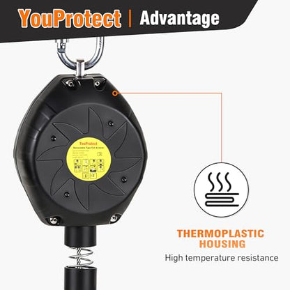 Retractable Fall Arrest Lanyard