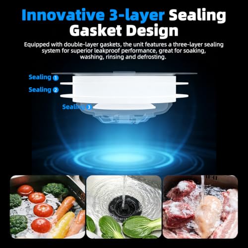 Upgraded 3 In 1 Sink Strainer