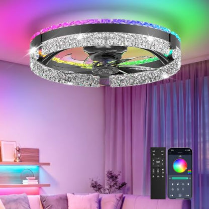 Ceiling Fans with Lights and Remote