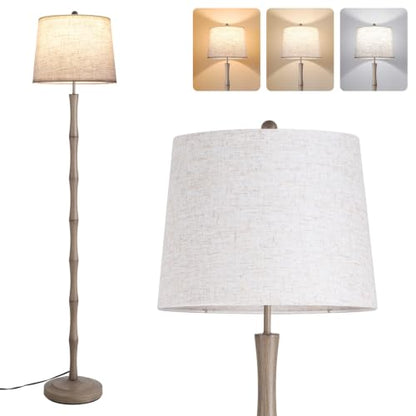 Real Wood Floor Lamps for Living Room