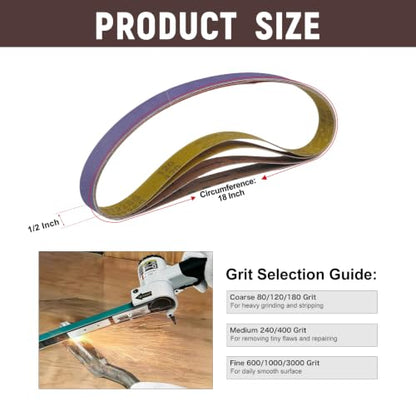 1 x 30 Inch Sanding Belts for Knife Sharpening