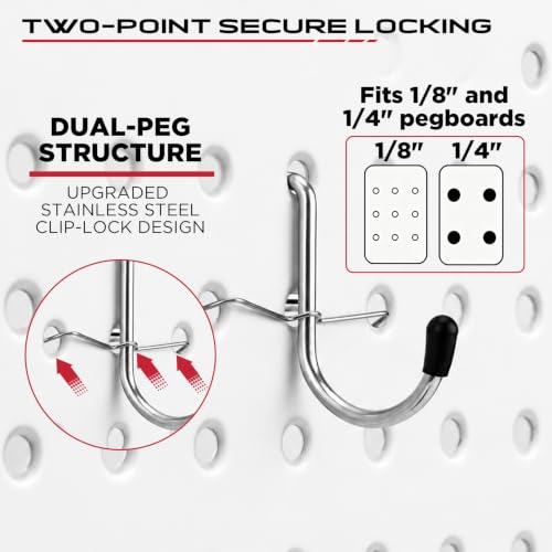 Pegboard Hooks Set