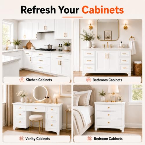 Cabinet Paint (White / 16 Fl Oz (Pack of 1))