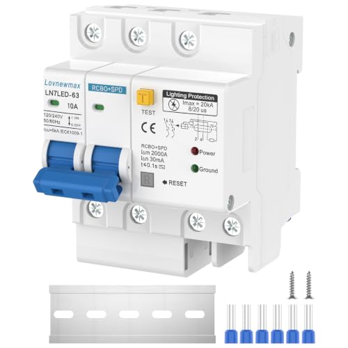 Ground Fault and Surge Protection Circuit Breaker