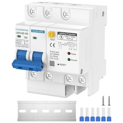 Ground Fault and Surge Protection Circuit Breaker
