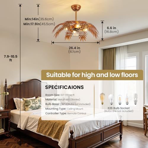 Fandelier Ceiling Fans with Lights