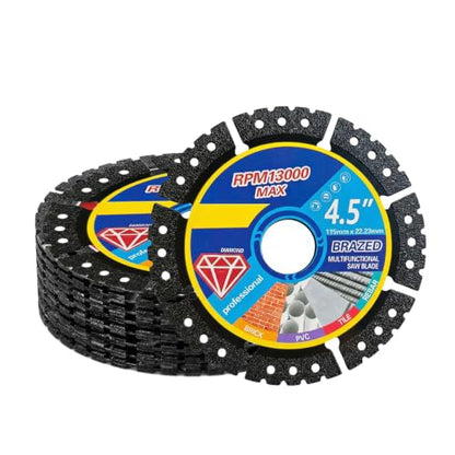 3 Pack 4.5" Diamond Multi