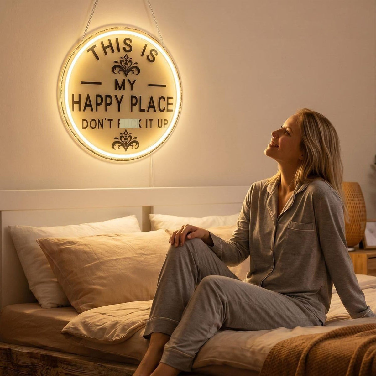 This Is My Happy Place Neon Sign (Place)