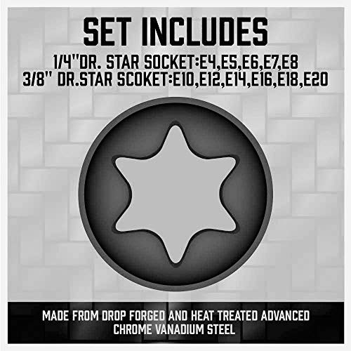 E TORX Socket Set