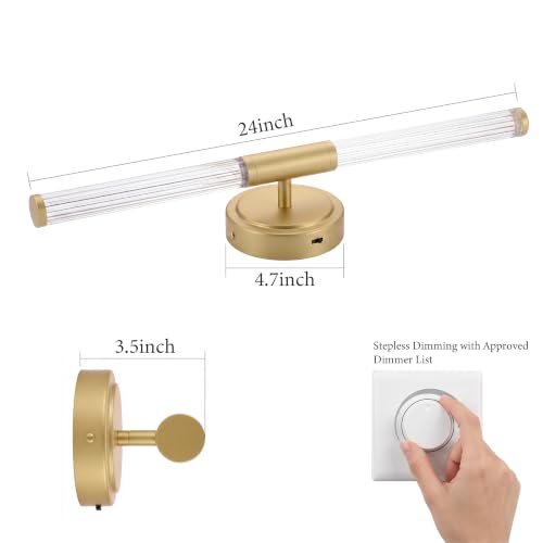 Modern LED Bathroom Light Fixtures
