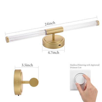 Modern LED Bathroom Light Fixtures