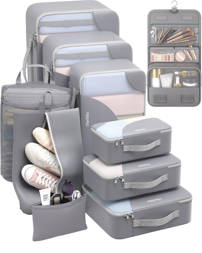 Packing Cubes for Travel (04 Gray)