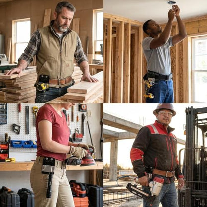 Regular) Drill Holder for Tool Belt, Fits 2" Belt (Standard)