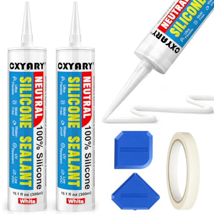 100% Waterproof Silicone Sealant Adhesive Caulking
