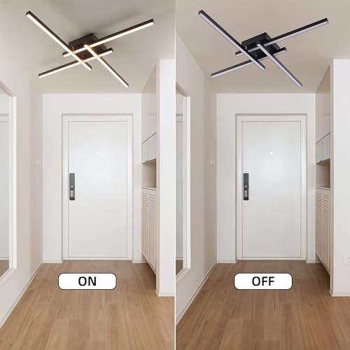 Modern LED Linear Chandelier 21"