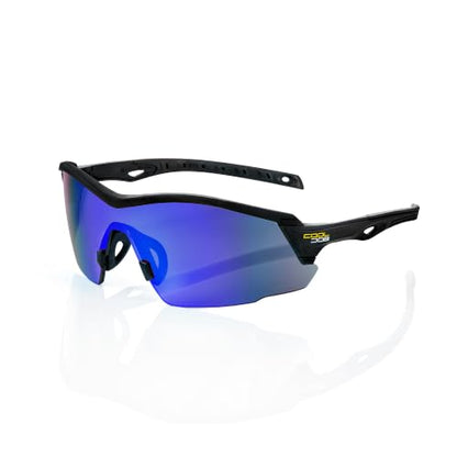 Safety Sunglasses with Tinted Wraparound Lenses
