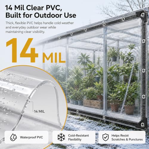 Clear Tarp Heavy Duty Waterproof