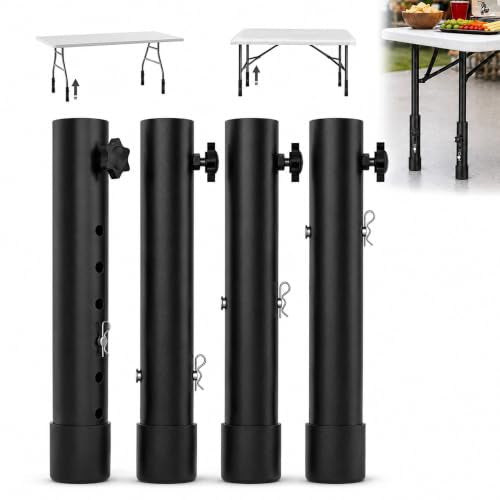 Multi Hole Folding Legs Table Extension