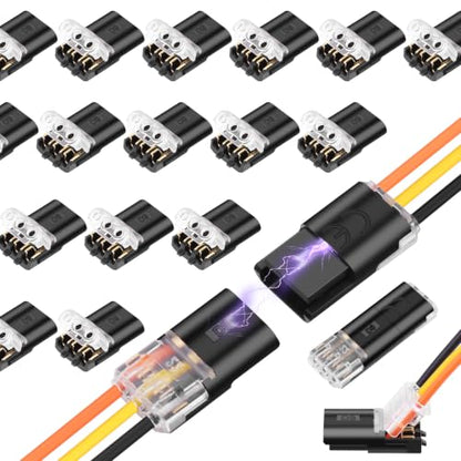 3 Pin Quick Connect Wire Connectors for 18