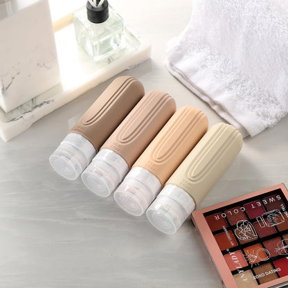 Travel Bottles for Toiletries (Cream-3oz)