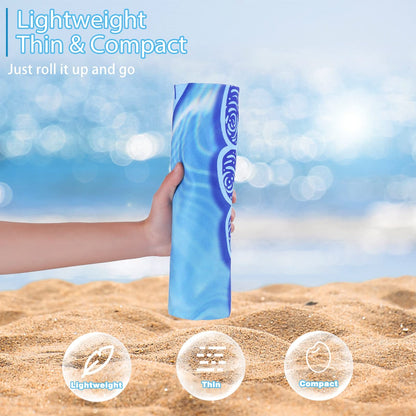 Microfiber Beach Towel Extra Large 71x32 inches 4 Pack Bulk (Multiful Comb / 71 x 32 Inches)
