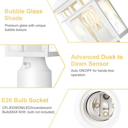 Dusk to Dawn Outdoor Post Lights