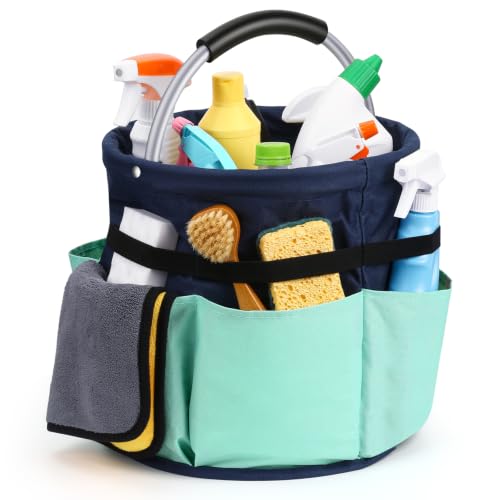 17L Cleaning Caddy with Handle & Elastic Straps