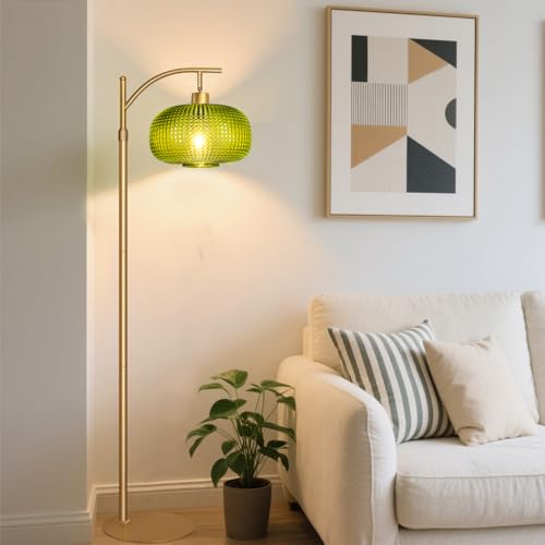 Glass Floor Lamp for Living Room