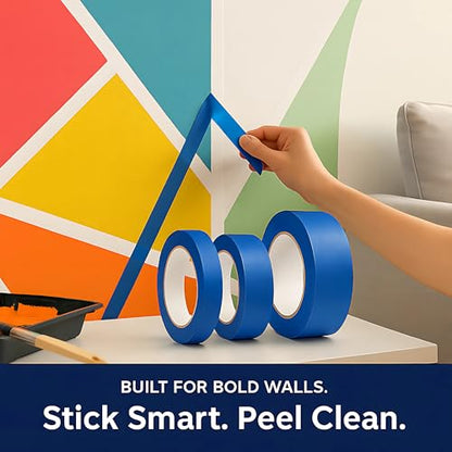 Painters Tape 2” & 1” Variety Pack