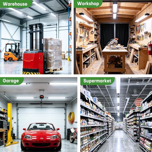 4FT Linkable LED Shop Light for Garage