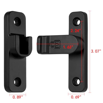 90 Degree Right Angle Barn Door Lock