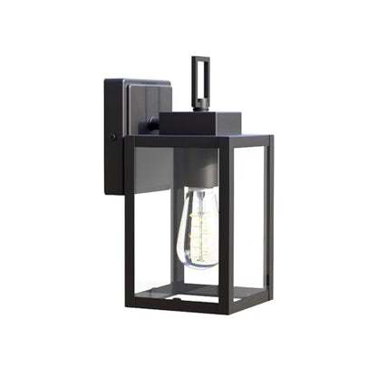 Small Black Outdoor Wall Light