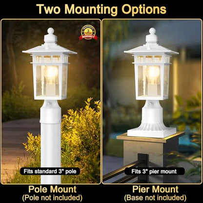 Dusk to Dawn Outdoor Post Lights