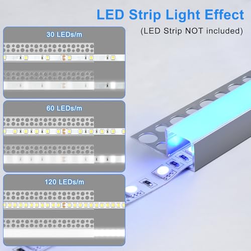 Plaster in LED Channel