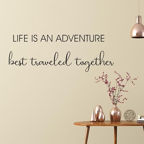 Life is an Adventure Best Traveled Together Decal