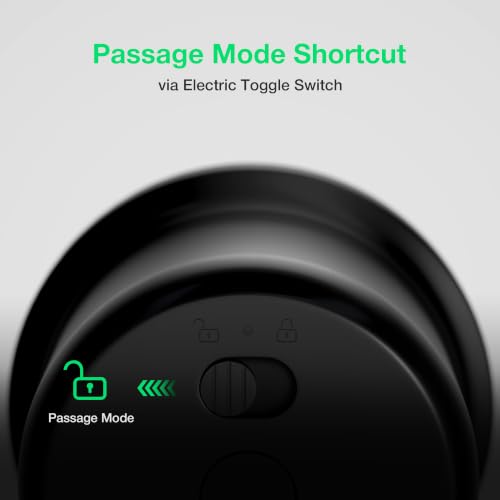 Fingerprint Door Knob Lock with Keypad Biometric Door Knob Auto