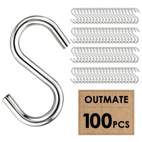 Stainless Steel S Hooks for Hanging