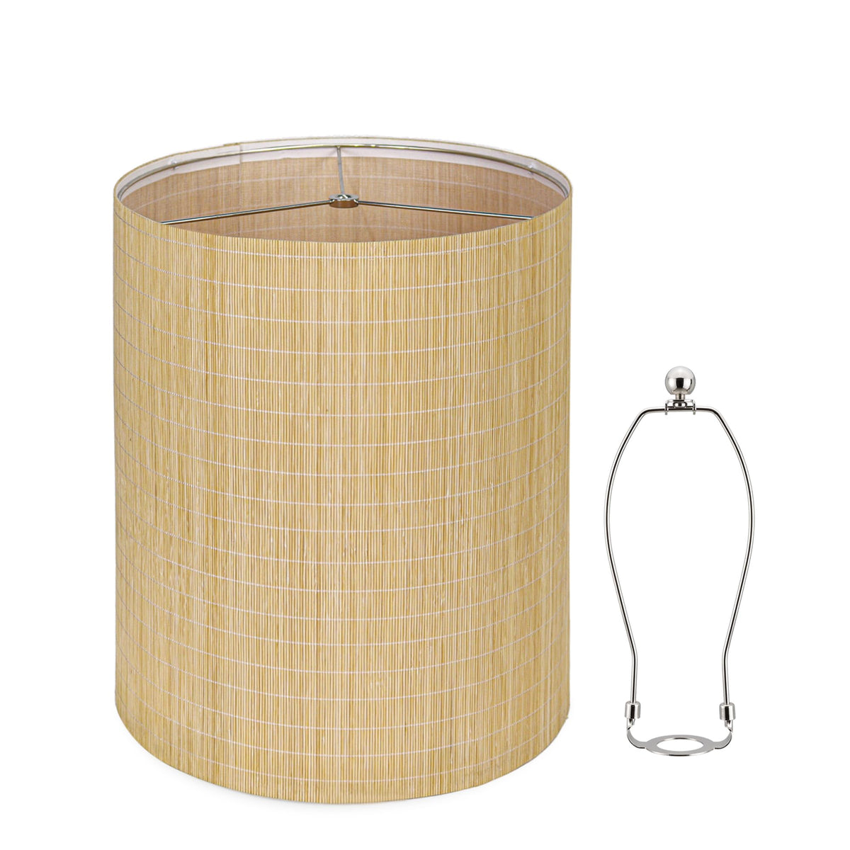 Bamboo Lamp Shade 1 Pack (Yellow)