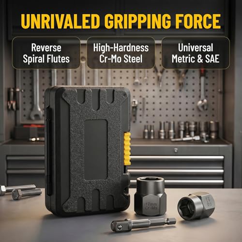 Bolt Extractor Set Heavy Duty