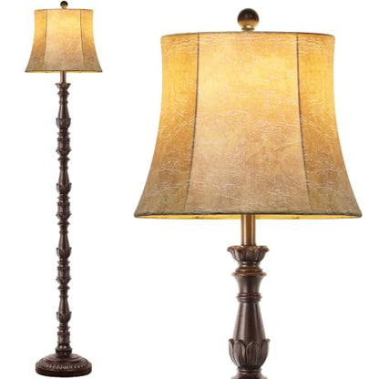 Vintage 66” Tall Floor Lamp for Living Room Bedroom