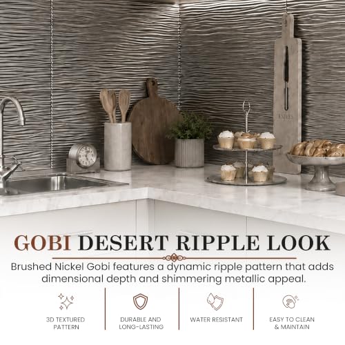Gobi Decorative Kitchen Backsplash Kit