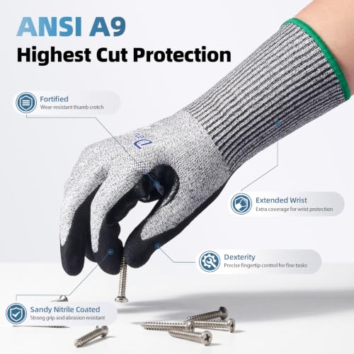 Beyond Palm A9 Cut Resistant Work Gloves