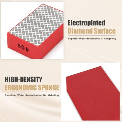 Diamon Sanding Block Polishing Pads