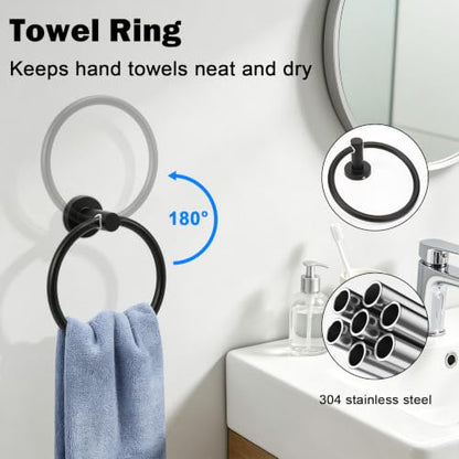 5 Piece Bath Hardware Set