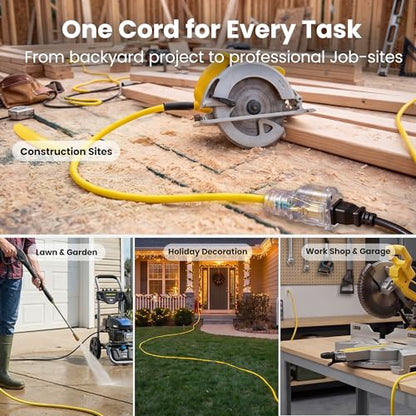 100 ft Heavy Duty Outdoor Extension Cord
