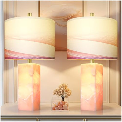 Alabaster Table lamp Series