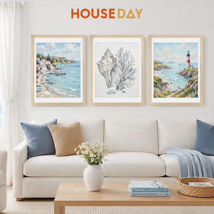 24 Pack 18x24 Frame 18 x 24 Poster Frame Natural Light Oak Solid Wood (White Oak / 18x24)