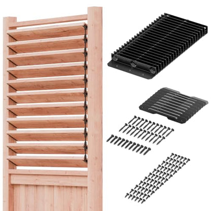 Deck Sunblind System Window Louver kit Fence Shutters
