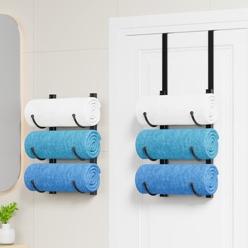 Towel Rack Bathroom Storage